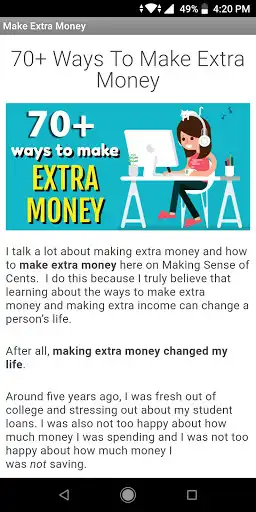 Play 75 Ways To Make Extra Money  and enjoy 75 Ways To Make Extra Money with UptoPlay