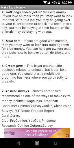 Play 75 Ways To Make Extra Money as an online game 75 Ways To Make Extra Money with UptoPlay