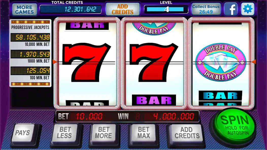 Play 777 Hot Slots Casino - Classic Real Vegas Slots as an online game 777 Hot Slots Casino - Classic Real Vegas Slots with UptoPlay