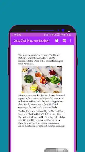 Play 7 Day DASH DIET Plan and Recipes as an online game 7 Day DASH DIET Plan and Recipes with UptoPlay