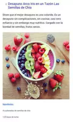 Play 7 Desayunos Saludables