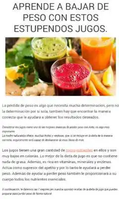 Play 7 Jugos Para Bajar de Peso