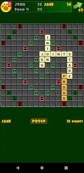 Play 7 letters for 1 word as an online game 7 letters for 1 word with UptoPlay