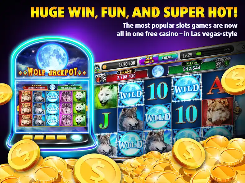 Play 7Luck Vegas Slots as an online game 7Luck Vegas Slots with UptoPlay