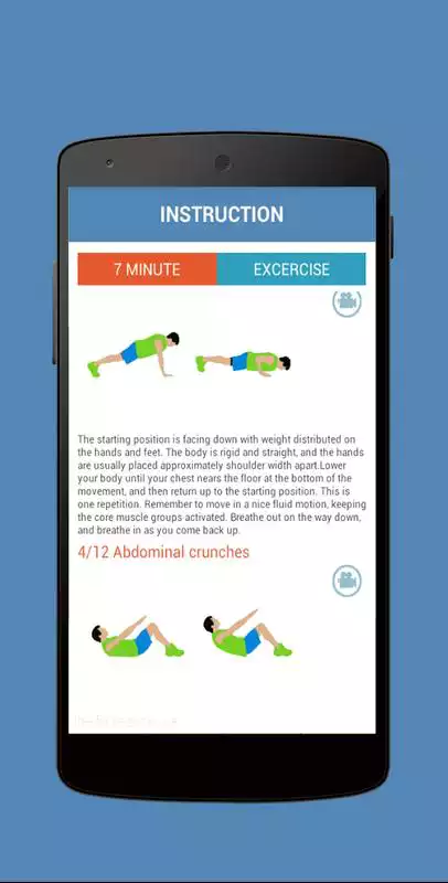 Play 7 min  of workout freeee