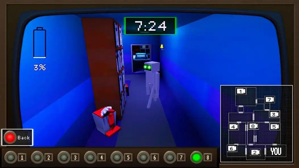 Play 7 Nights at Slender Pizzeria as an online game 7 Nights at Slender Pizzeria with UptoPlay