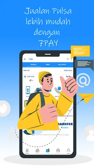 Play 7PAY: Pulsa dan Paket Internet as an online game 7PAY: Pulsa dan Paket Internet with UptoPlay