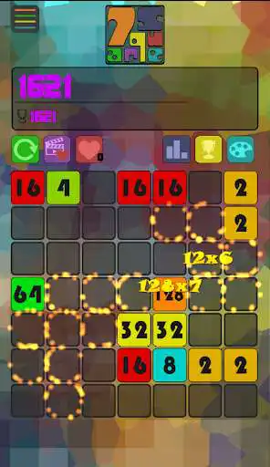 Play 7 Square - Number Merge Puzzle  and enjoy 7 Square - Number Merge Puzzle with UptoPlay