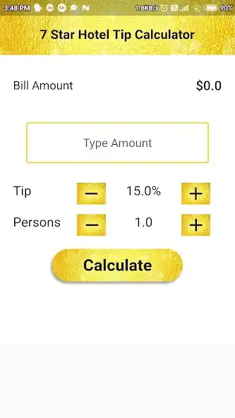 Play 7 Star Hotel Tip Calculator as an online game 7 Star Hotel Tip Calculator with UptoPlay