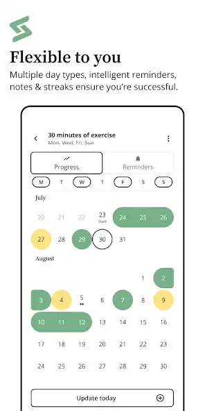 Play 7 Weeks - Simplest Habit and Goal tracking as an online game 7 Weeks - Simplest Habit and Goal tracking with UptoPlay