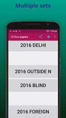 Play 7 Year 12 CBSE Economics Paper