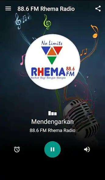 Play 88.6 FM Rhema Radio Semarang as an online game 88.6 FM Rhema Radio Semarang with UptoPlay
