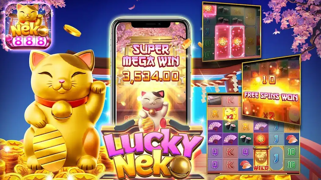 Play 888 PG Nổ Hũ lucky neko  and enjoy 888 PG Nổ Hũ lucky neko with UptoPlay