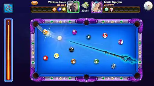 Play 8 Ball Billiard Offline as an online game 8 Ball Billiard Offline with UptoPlay
