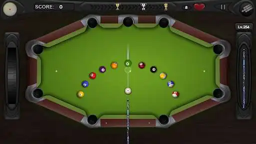 Play 8 Ball Light - Billiards Pool as an online game 8 Ball Light - Billiards Pool with UptoPlay