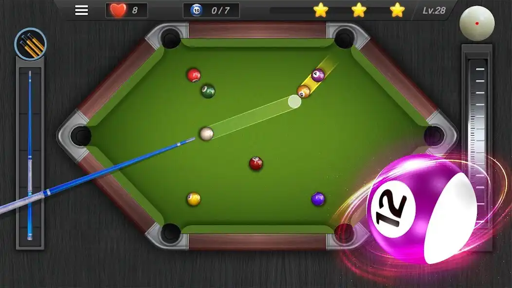 Play 8 Ball Master - Billiards Game  and enjoy 8 Ball Master - Billiards Game with UptoPlay