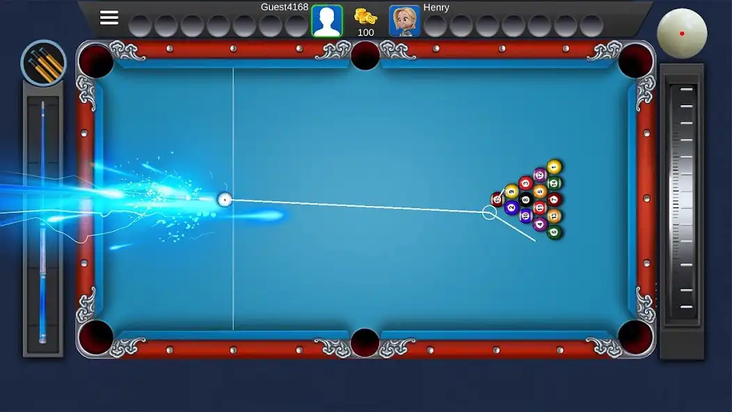 Play 8 Ball Master - Billiards Game as an online game 8 Ball Master - Billiards Game with UptoPlay