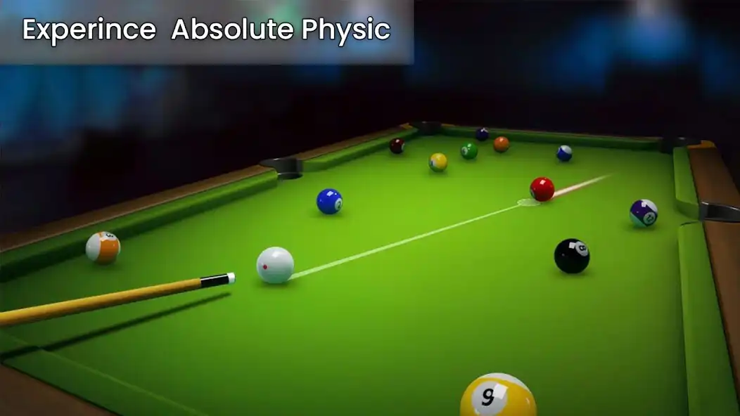 Play 8 Ball Pool - 3D Billiard Game as an online game 8 Ball Pool - 3D Billiard Game with UptoPlay