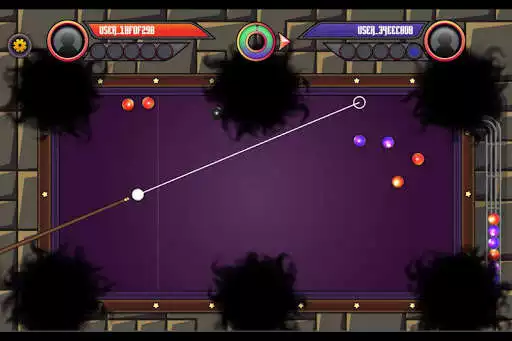 Play 8 Ball Pool - Billliards Wizards as an online game 8 Ball Pool - Billliards Wizards with UptoPlay