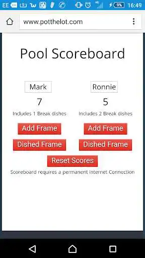 Play 8 Ball Pool - Break Dish Scoreboard  and enjoy 8 Ball Pool - Break Dish Scoreboard with UptoPlay