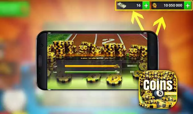 Play 8 Ball Pool Coins prank