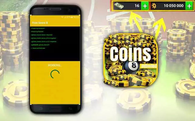Play 8 Ball Pool Coins prank