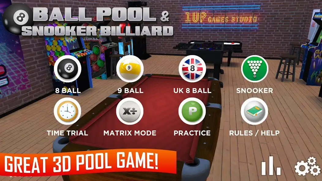 Play 8 Ball Pool  Snooker Billiard  and enjoy 8 Ball Pool  Snooker Billiard with UptoPlay