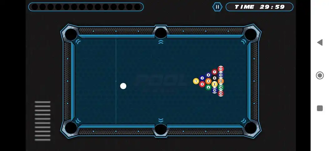 Play 8Balls Pool Game as an online game 8Balls Pool Game with UptoPlay