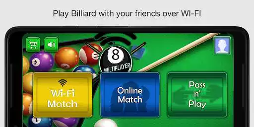 Play 8 Ball - WLAN Multiplayer