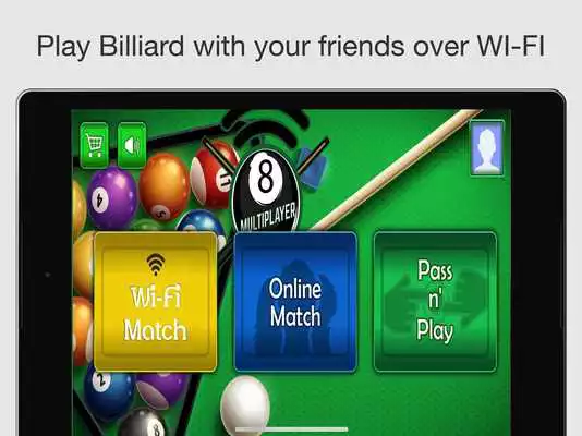 Play 8 Ball - WLAN Multiplayer