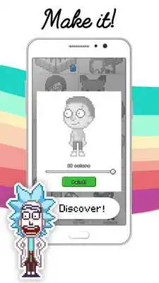 Play 8bit Art - Color by number