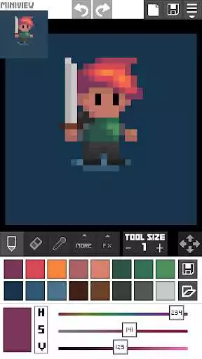 Play 8bit Master - Pixel Art Maker