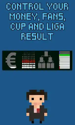Play APK 8-bits Football Mini Manager  and enjoy 8-bits Football Mini Manager with UptoPlay com.ChapasGames.FootballCasualManager