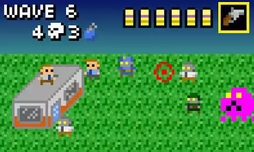 Play 8-Bit Zombie Defense