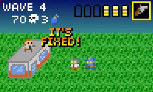 Play 8-Bit Zombie Defense