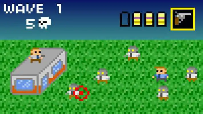 Play 8-Bit Zombie Defense