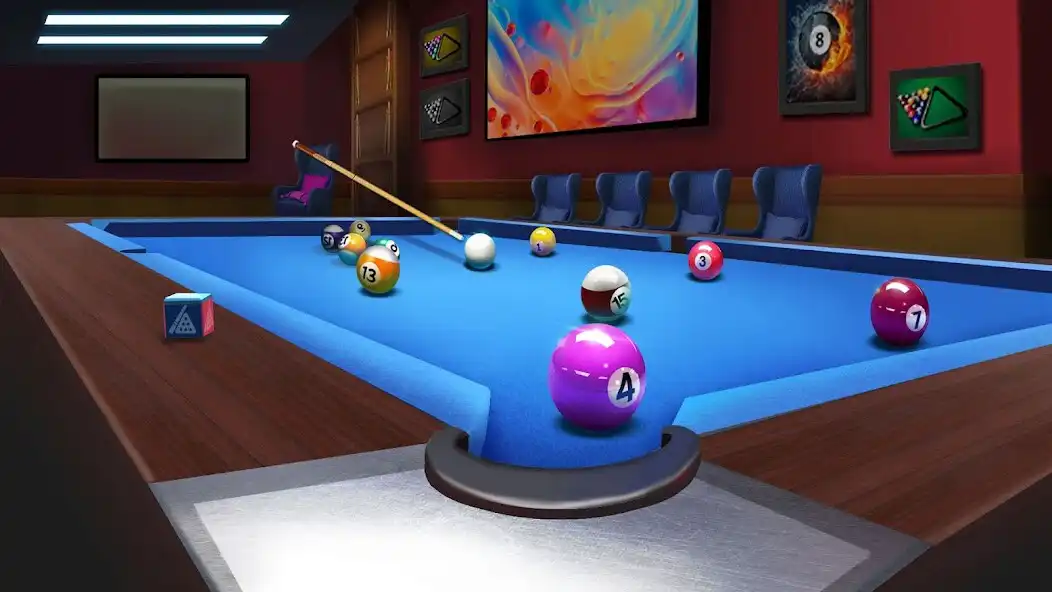 Play 8 Pool Night:Classic Billiards as an online game 8 Pool Night:Classic Billiards with UptoPlay