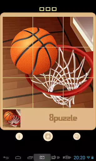 Play 8-Puzzle as an online game 8-Puzzle with UptoPlay