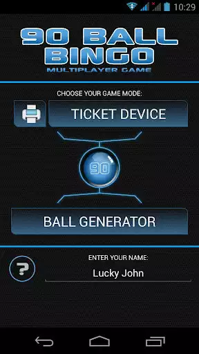 Play 90 Ball Bingo