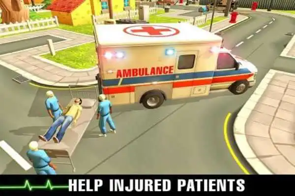 Play 911 Ambulance Emergency Rescue: City Ambulance Sim