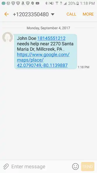 Play 911 Help SMS PRO as an online game 911 Help SMS PRO with UptoPlay