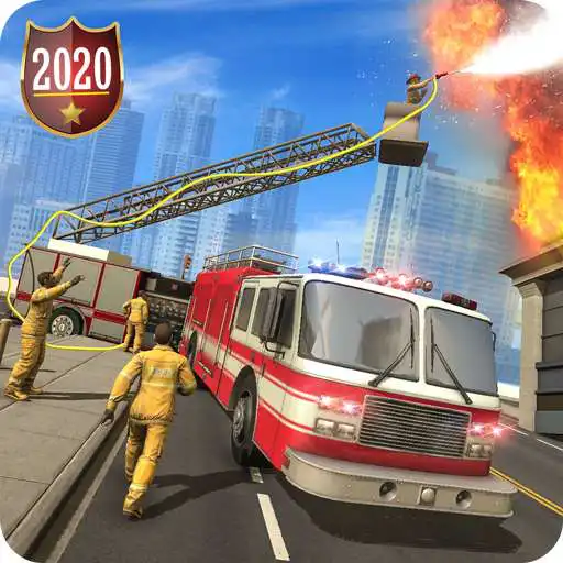 Play 911 Rescue team Fire Truck Driver 2020 APK