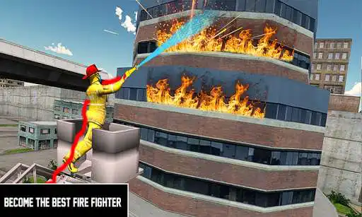 Play 911 Rescue team Fire Truck Driver 2020 as an online game 911 Rescue team Fire Truck Driver 2020 with UptoPlay