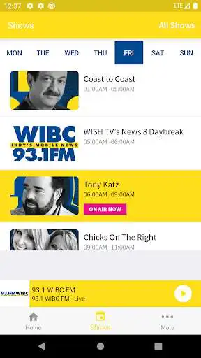 Play 93.1 WIBC as an online game 93.1 WIBC with UptoPlay