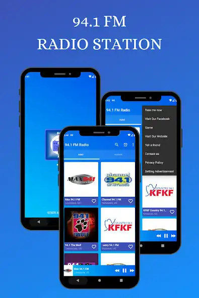 Play 94.1 FM Radio Stations Online  and enjoy 94.1 FM Radio Stations Online with UptoPlay