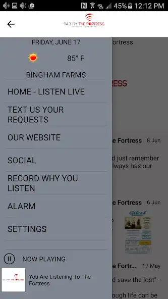Play 94.3 The Fortress WIWU-FM as an online game 94.3 The Fortress WIWU-FM with UptoPlay