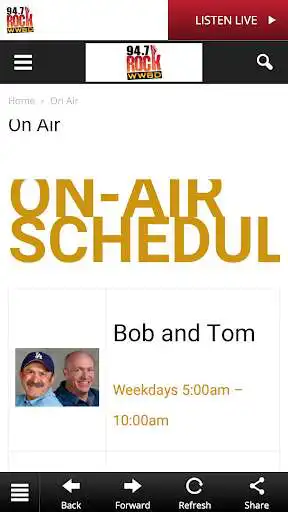 Play 947 The HOG WWBD-FM as an online game 947 The HOG WWBD-FM with UptoPlay