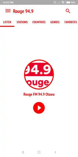 Play 94.9 Rouge FM Otawa  and enjoy 94.9 Rouge FM Otawa with UptoPlay