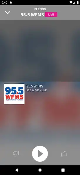 Play 95.5 WFMS as an online game 95.5 WFMS with UptoPlay