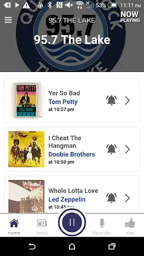 Play 95.7 The Lake - Quality Rock  and enjoy 95.7 The Lake - Quality Rock with UptoPlay